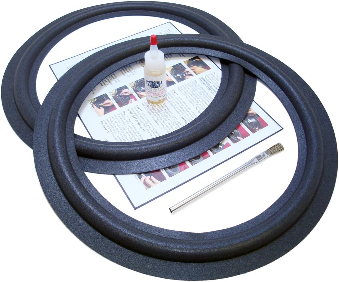Realistic Mach II, III Speaker Foam Surround Repair Kit - 2 Speaker