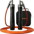 Weighted Jump Rope for Men Women - Interchangeable Weights & 360 Spin