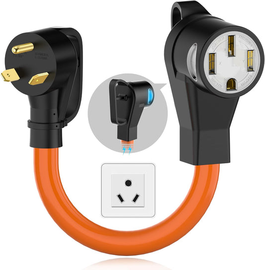 Tesla & Gen 2 EV Charger Adapter Cord 30A to 50A