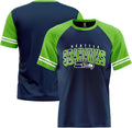 Kids NFL Team Logo Wordmark Jersey Tee for Sports Enthusiasts