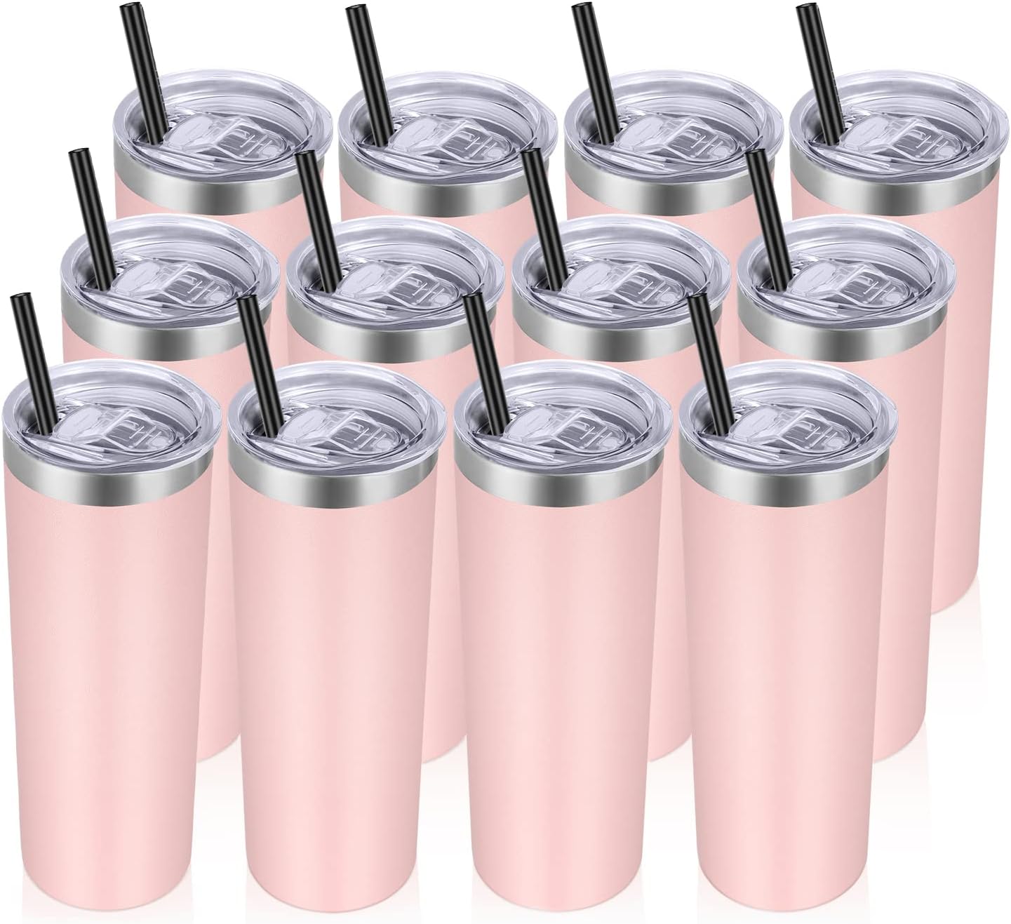 VEGOND Stainless Steel Tumblers Bulk 12 Pack for All Occasions