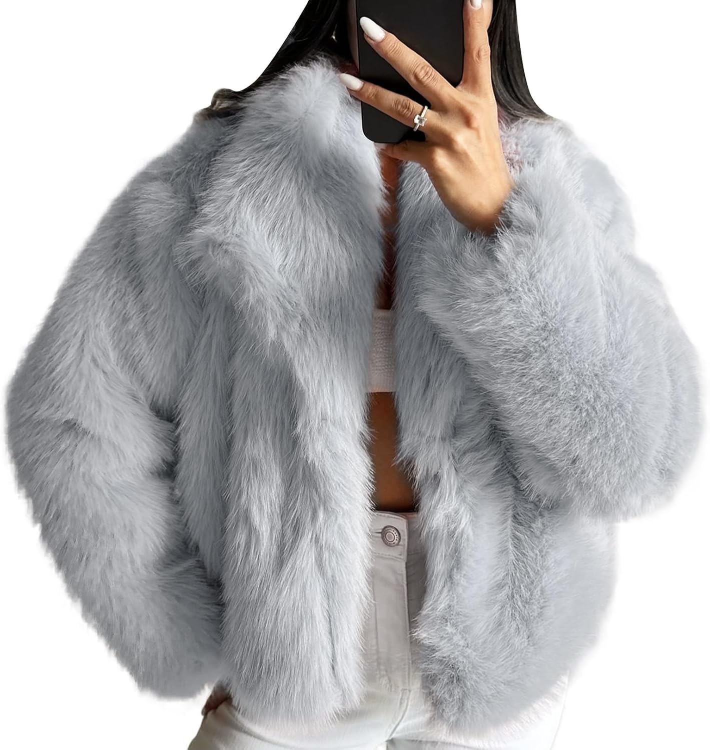 Faux Fur Jacket for Women - Cozy and Stylish Winter Outerwear