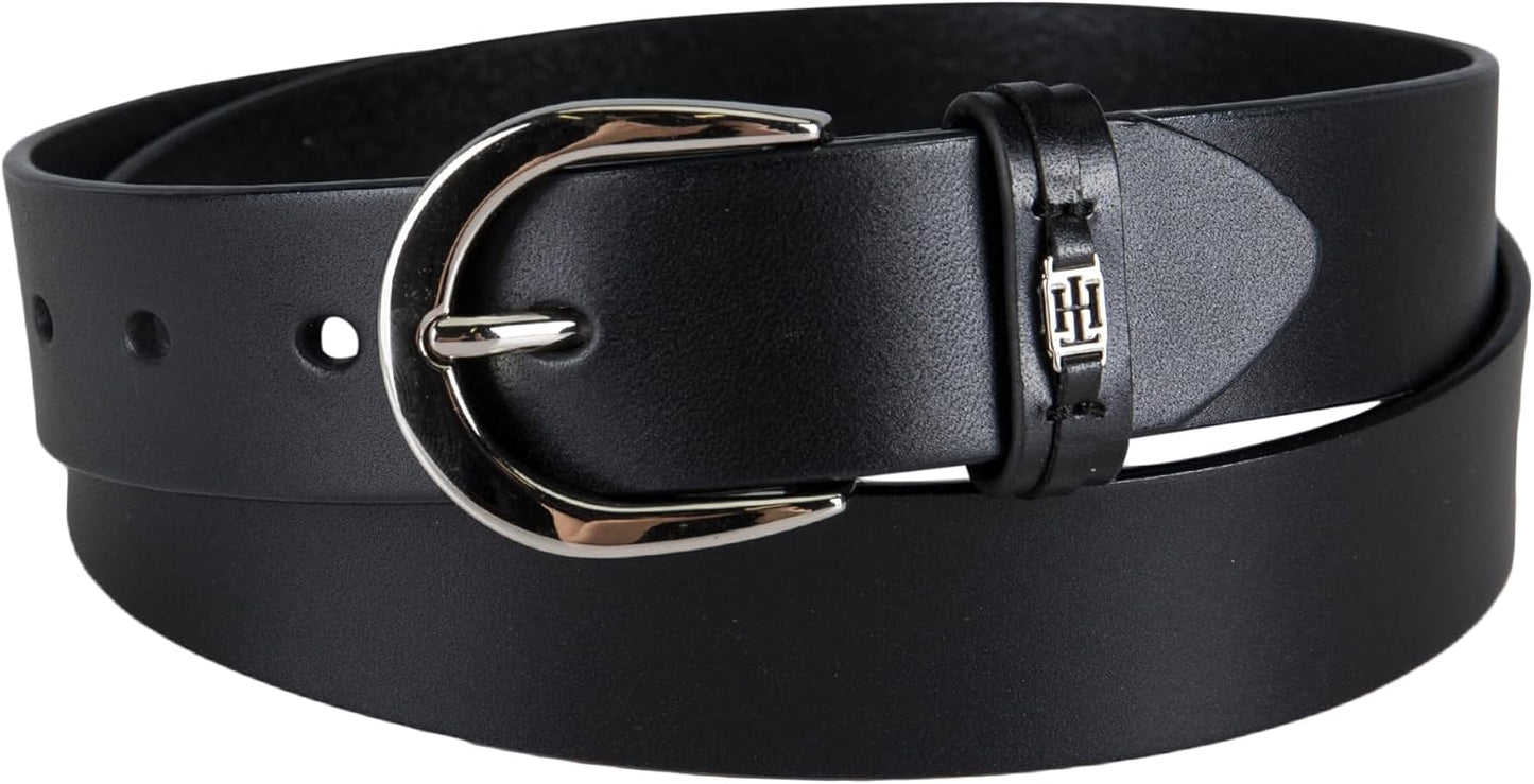 Tommy Hilfiger Women's Casual Leather Belt for Jeans and Dresses