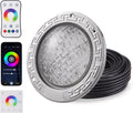 HQUA LUMORA 50W LED Pool Light for 10ft Wet Niche - Bright RGB
