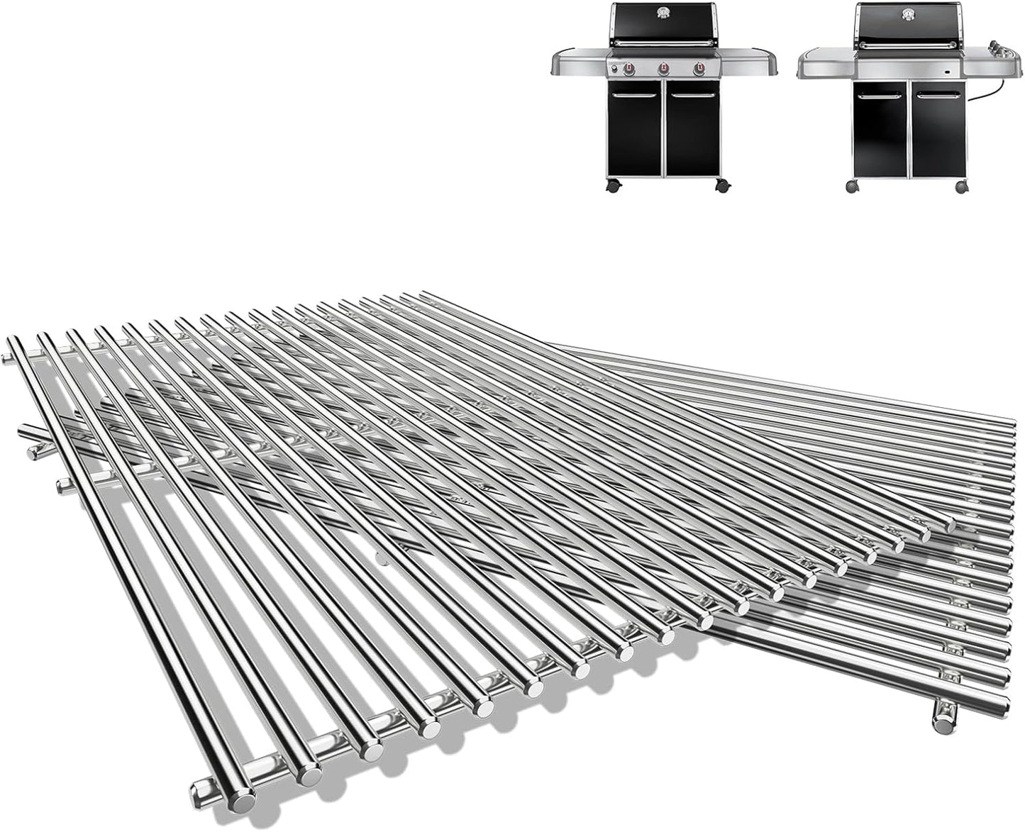 Grill Parts for Weber Genesis 300 Series - 304 Stainless Steel Grates