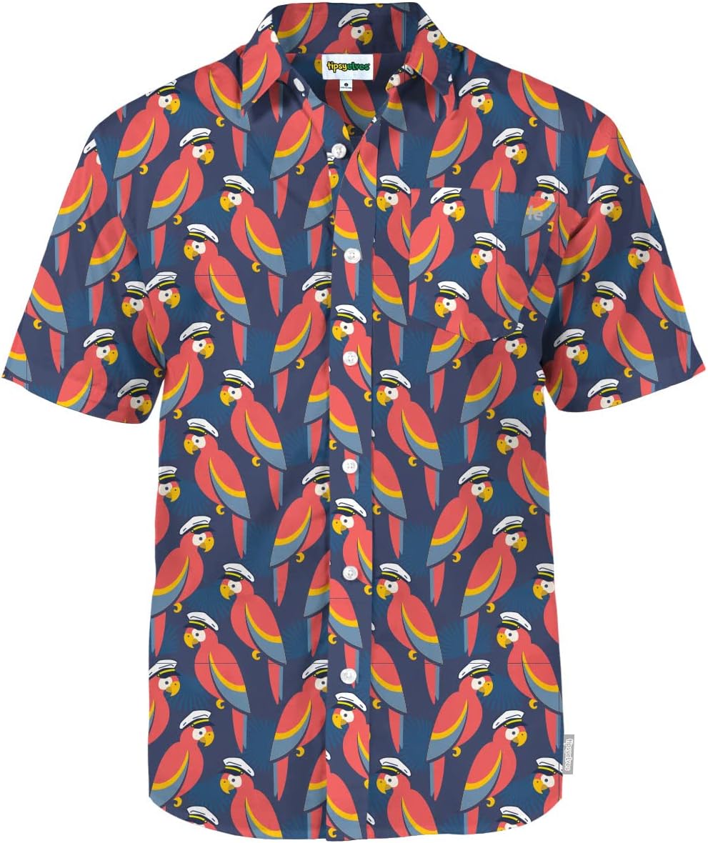 Tipsy Elves Hawaiian Shirts for Men - Perfect for Summer Fun