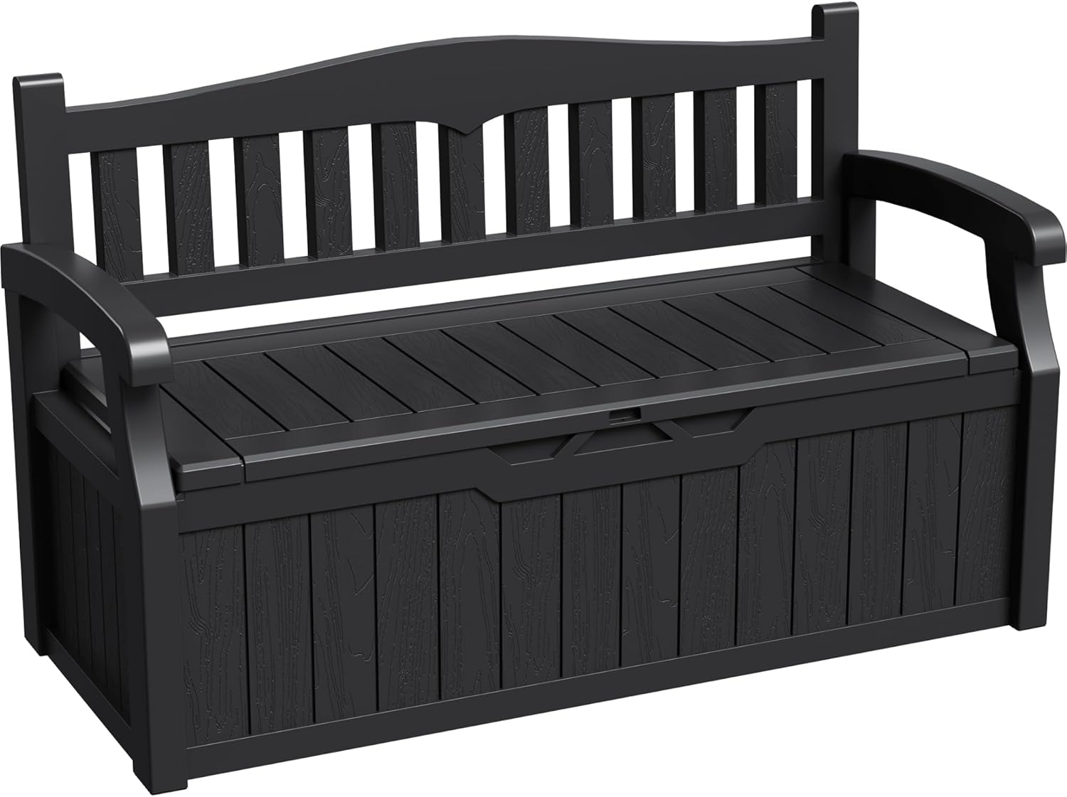 Greesum 80 Gallon Storage Bench Outdoor Deck Box for Patio