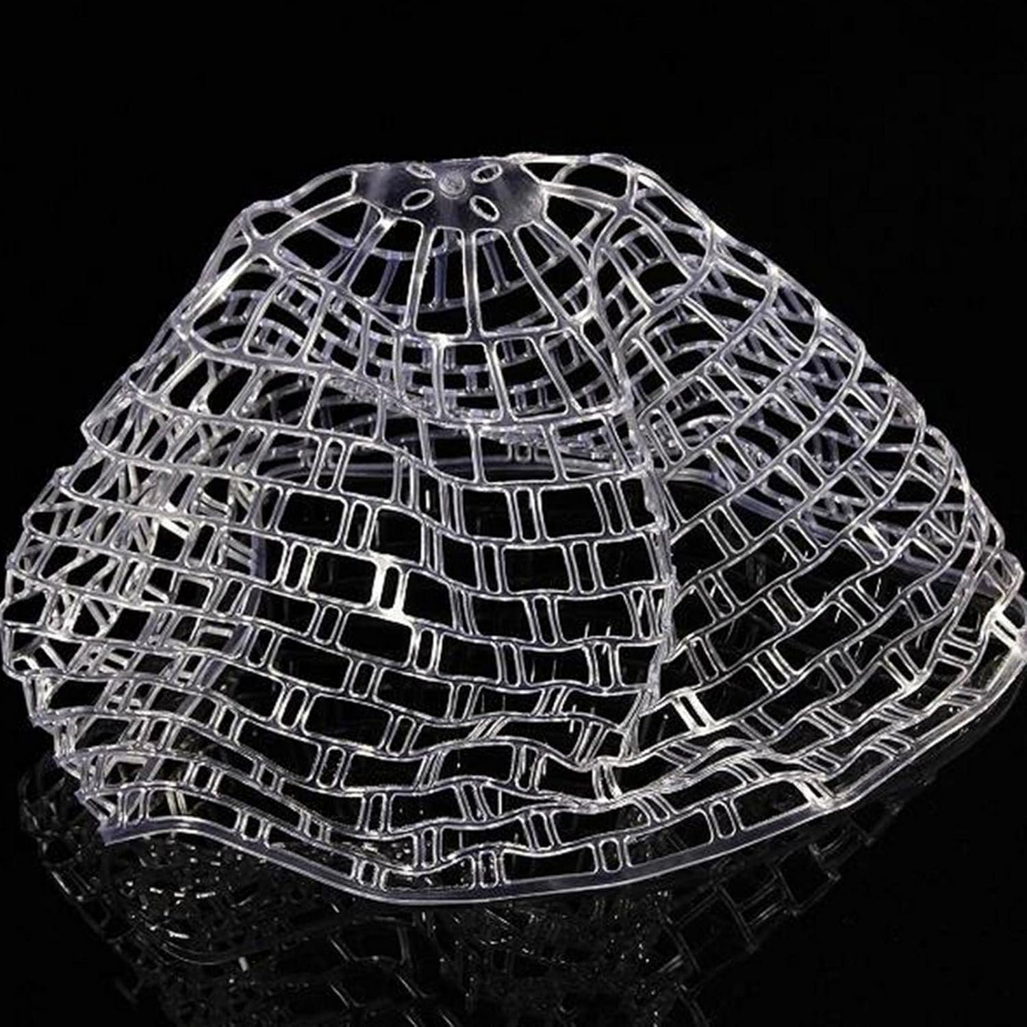 beiyoule Transparent Rubber Fishing Net - Safe Catch & Release