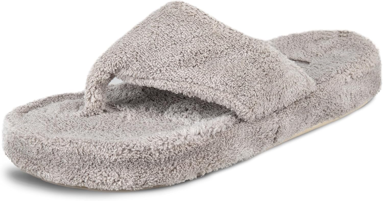 Acorn Women's Spa Thong Slippers - Cloud Contour Comfort