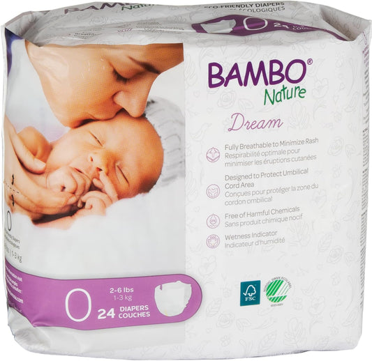 Bambo Nature Dream Diapers - Hypoallergenic, Eco-Friendly, Super Absorbent