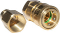 Quick-Disconnect and Quick-Connect Fittings for 3/4-in Gas Hoses