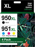 Intrack 950XL 951XL Ink Cartridges Combo Pack - High Yield Replacement