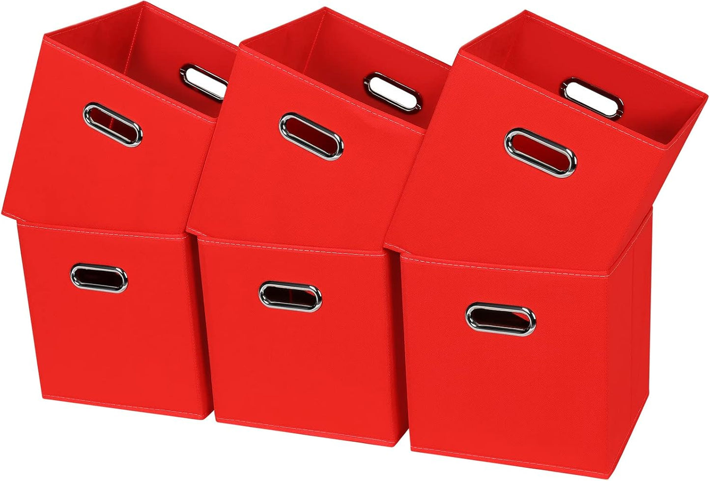 Black Fabric Cubby Storage Bins for Organizing Your Space