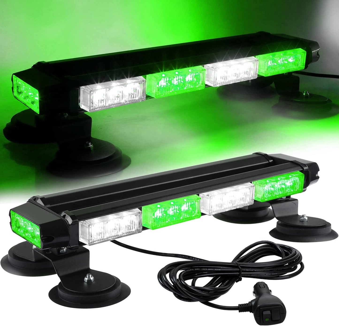 ASPL 16.8 Inch LED Strobe Light Bar for Emergency Vehicles
