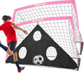 Portable Soccer Goal 6x4FT for Kids and Teens - Easy Fold & Carry