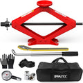 Scissor Jack for Car 2.5 Ton Tire Changing Kit - Trunk-Ready Tool