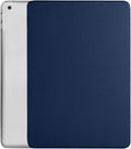 iPad 9.7 in Navy Blue TPU Clear Back Case - DuraSafe