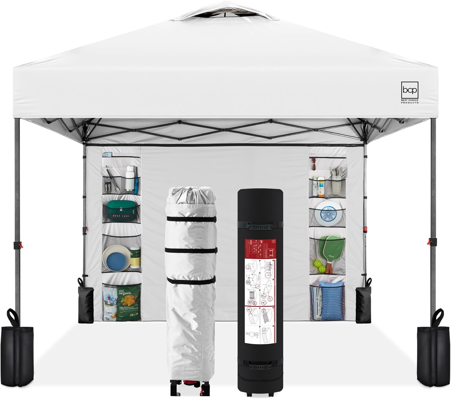Best Choice Products 10x10ft Easy Pop Up Canopy for Events