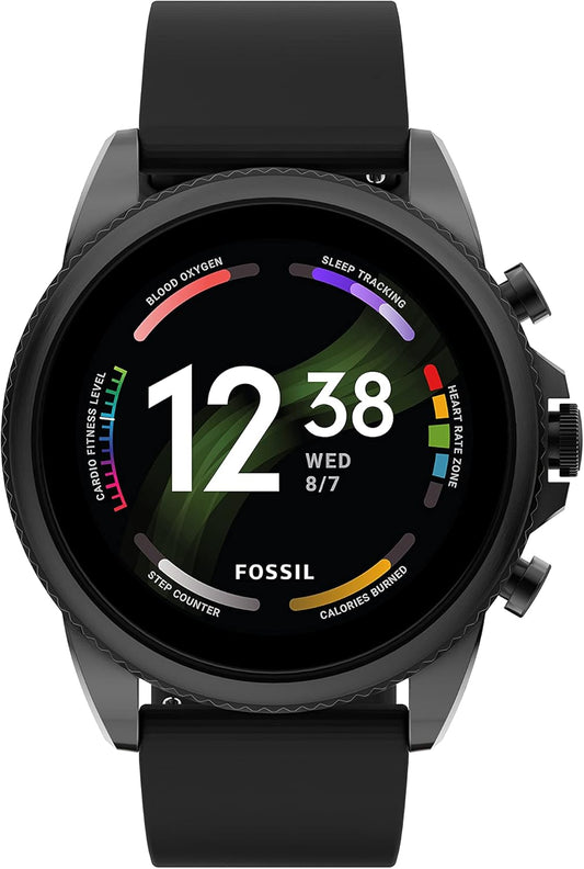 Fossil Gen 6 Smart Watch - Stylish Black 44mm