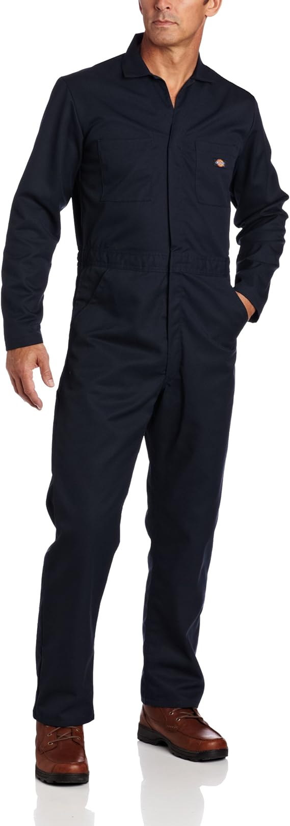 Dickies Men's Basic Blended Coverall for Comfort and Durability