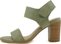 Soda Wait-A Women Open Round Toe Chunky Heel Sandals (Style ZNCW)