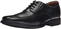 Clarks Tilden Walk Oxford Mens Black Leather Shoes - Everyday Comfort