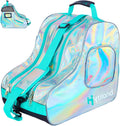 Roller Skate Bag Plain Holographic - Spacious Stylish Skate Bag