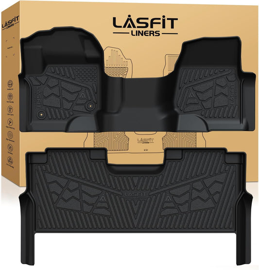 LASFIT Floor Mats for Ford F250 F350 F450 Super Duty 2017-2026