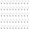 G25 LED Globe Bulbs 50 Pack - Dimmable 2700K Vanity Lighting