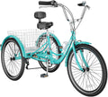 MOONCOOL Adult Tricycles 7 Speed Trike - Stable Comfort Ride