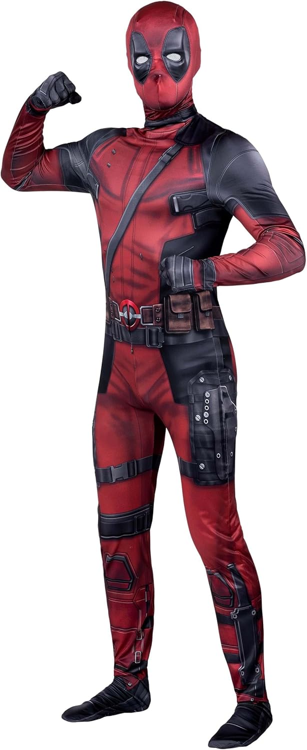 Deadpool Adult Zentai Suit Halloween Costume for Ultimate Fun