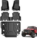 Floor Mats & Cargo Liner Compatible for Jeep Wrangler JL 2018-2025