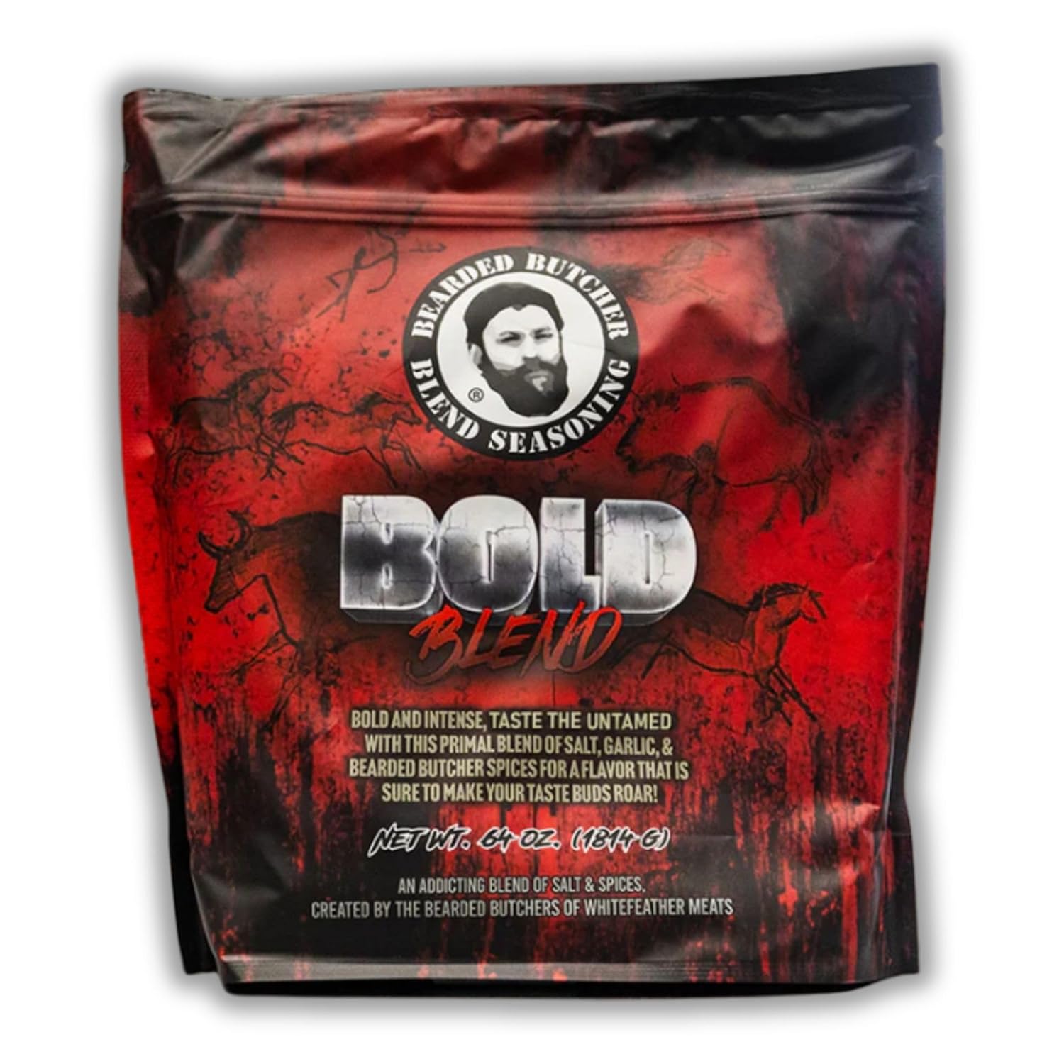 Bearded Butcher Bold Blend 64 oz Bulk Bag for Flavorful Meals