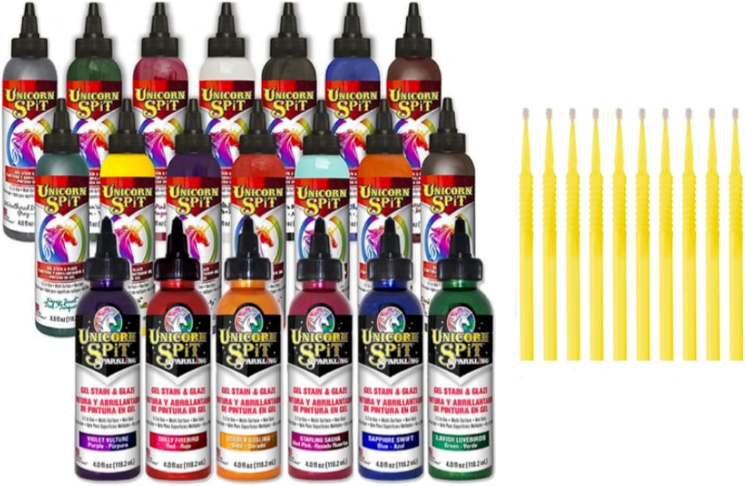 Unicorn SPiT Gel Stain and Glaze 20 Complete Collection Review