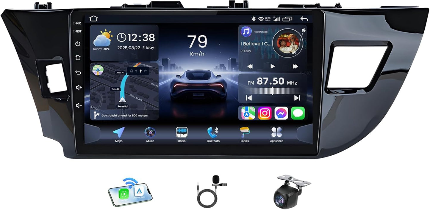 Upgrade Your Toyota Corolla with 10.1 Inch HD Car Radio Stereo