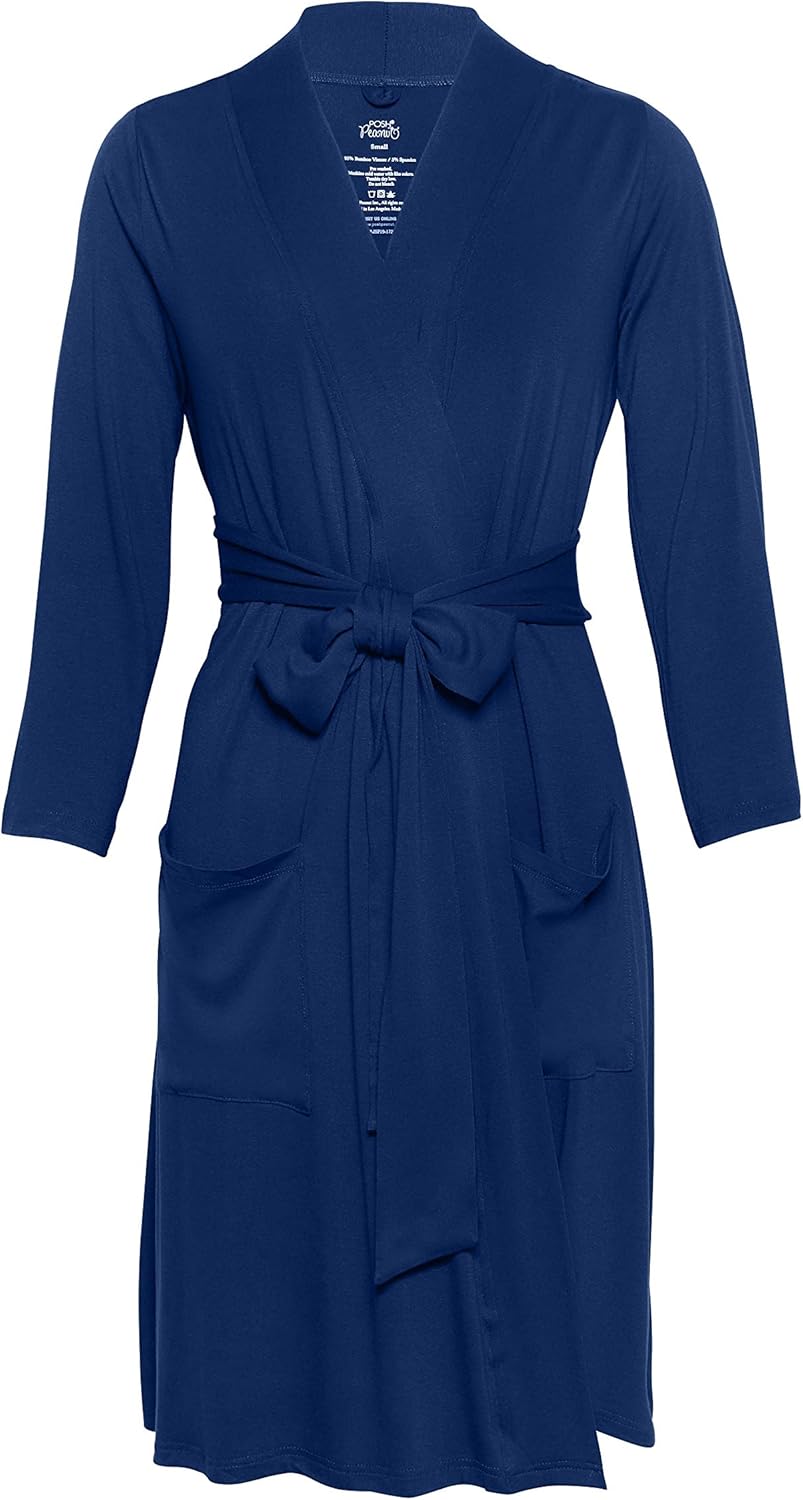 Posh Peanut Maternity Robe for Hospital Delivery and Nursing