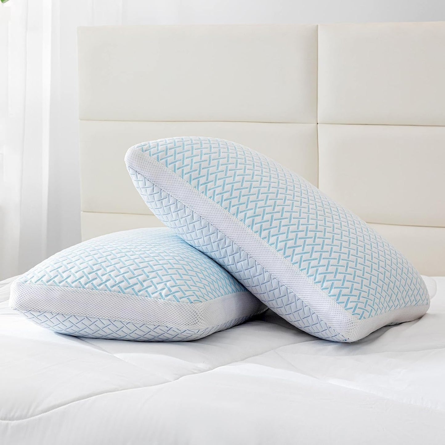 Ankwos Adjustable Cooling Pillows - Hotel Quality