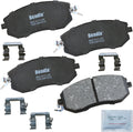 Bendix Priority1 CFC1539 Ceramic Front Brake Pads - Quiet, Reliable
