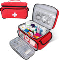 First Aid Bag Empty First Aid Kit Storage Bag Small Medical Organizer