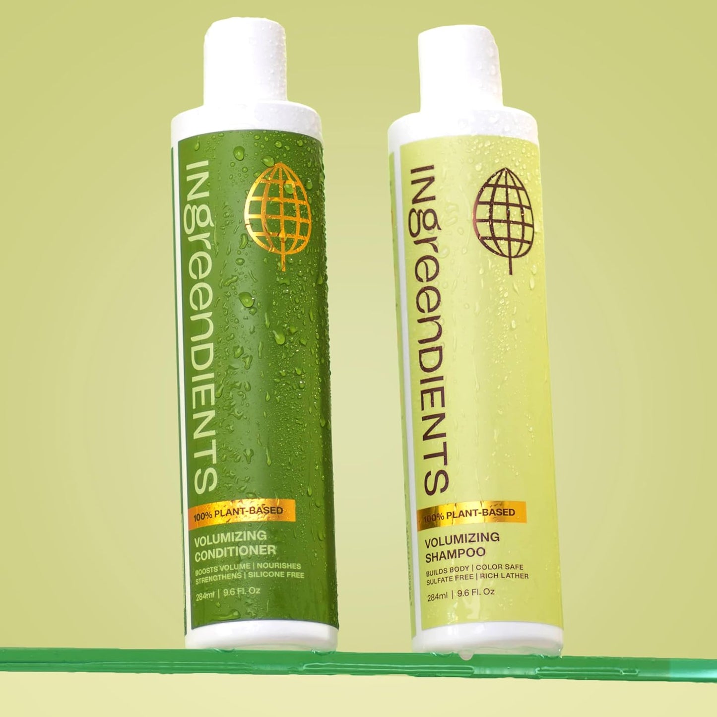 Organic Volumizing Duo for Fine Hair - Natural & Safe