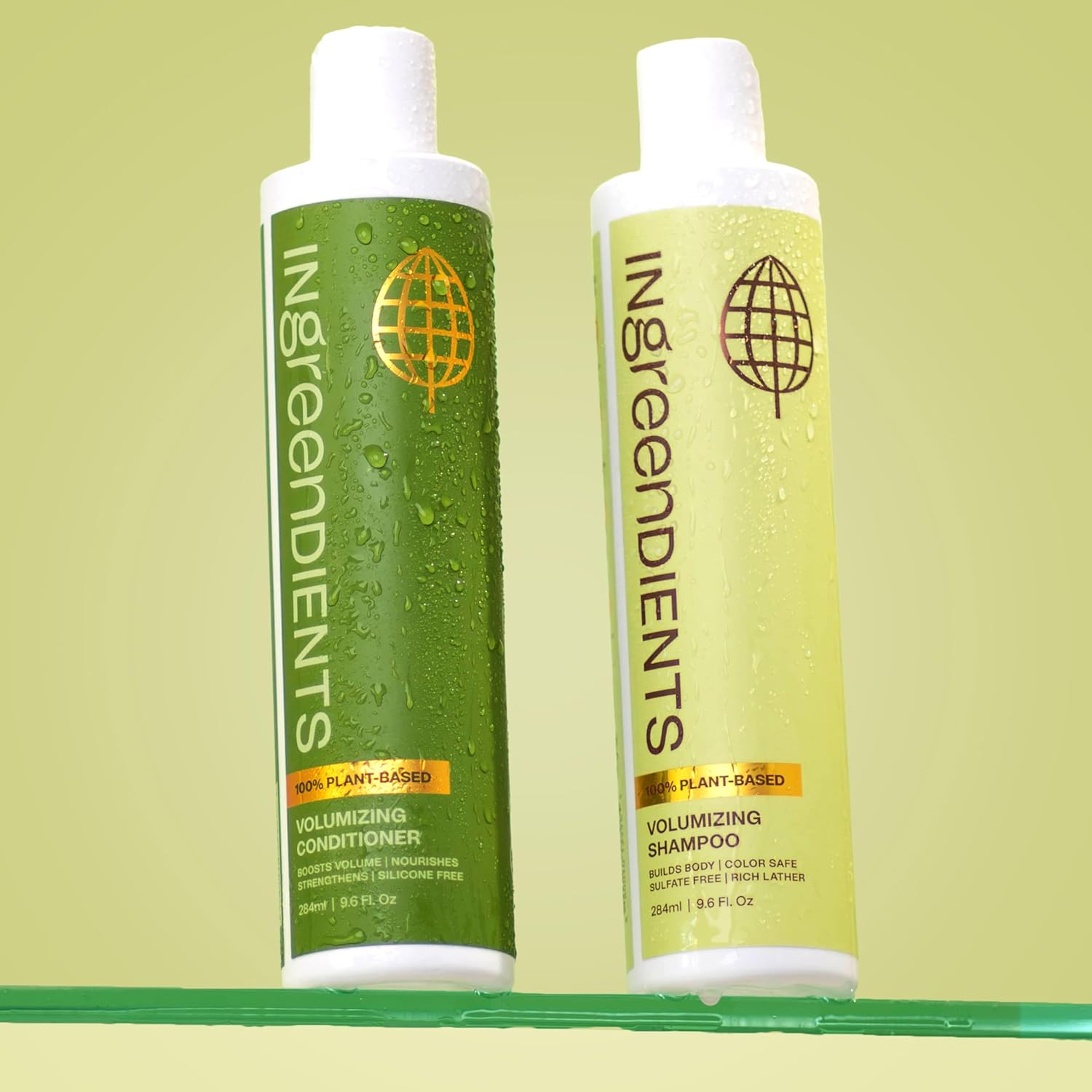 Organic Volumizing Duo for Fine Hair - Natural & Safe