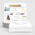 Full Sheet Set 100% Organic Cotton Percale Snow White - Cooling
