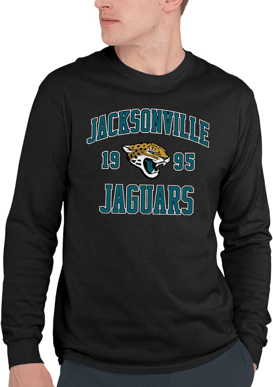 Jacksonville Jaguars Long Sleeve Fan Tee for Men & Women