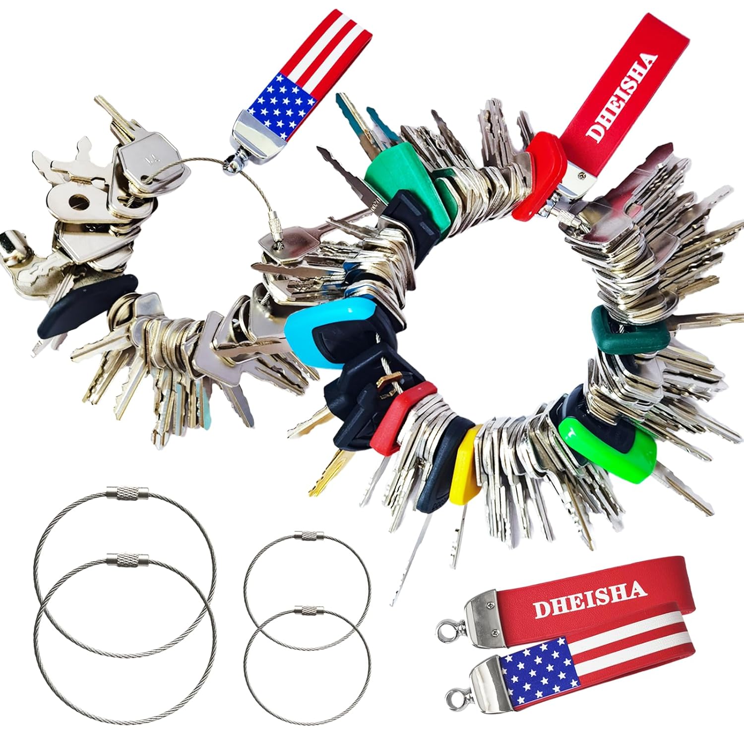 115 Non-Duplicated Full Range Master Equipment Keys Set Review