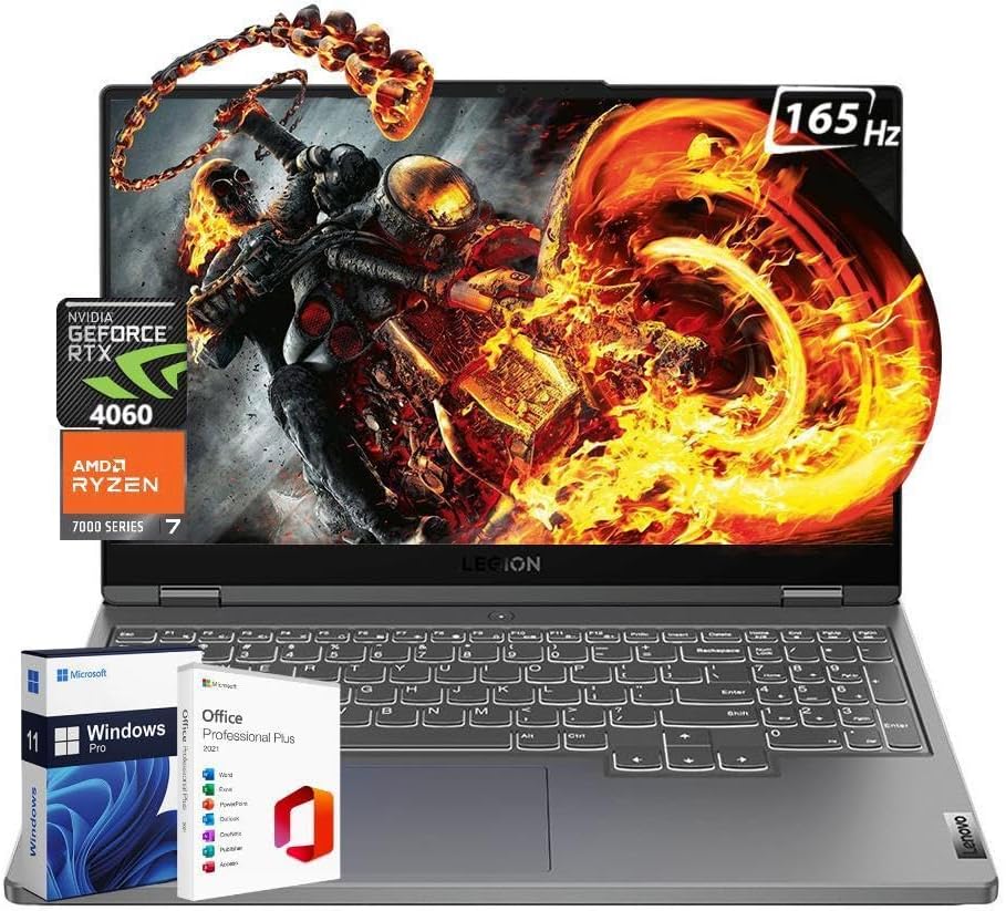 Ultimate Gaming Powerhouse: Lenovo Legion 5 Slim with Lifetime Office Pro License