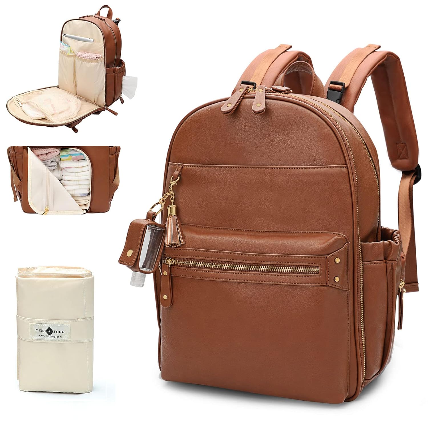 miss fong Diaper Bag Backpack: Stylish & Functional Design