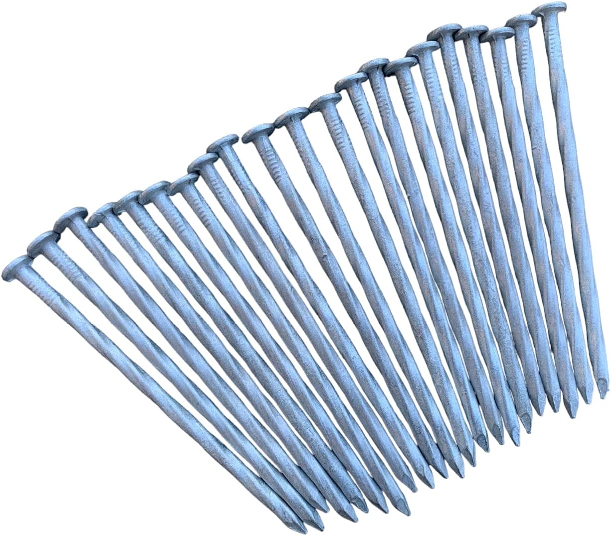 Sandbaggy 6in Heavy Duty Galvanized Turf Stakes for Landscaping
