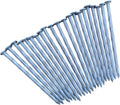 Sandbaggy 6in Heavy Duty Galvanized Turf Stakes - Extra Thick Spiral
