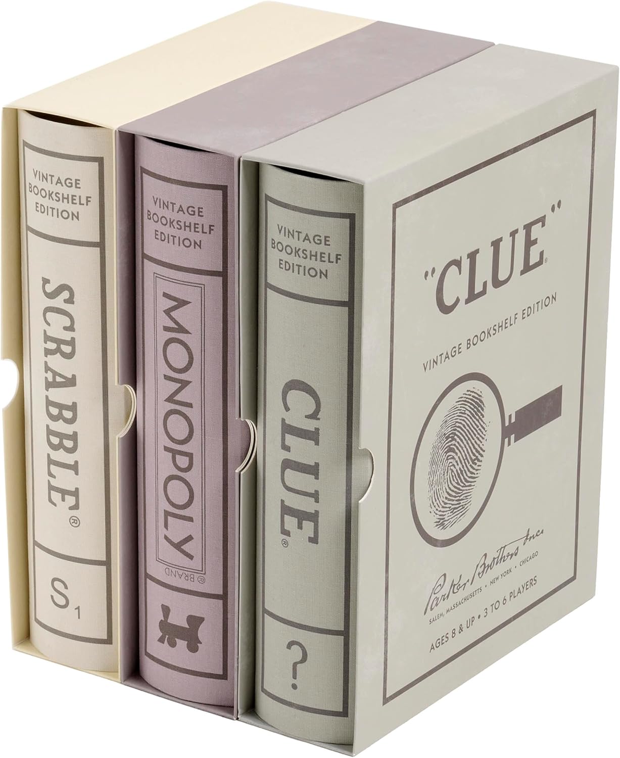 Scrabble Monopoly Clue Vintage Board Games Collection for All
