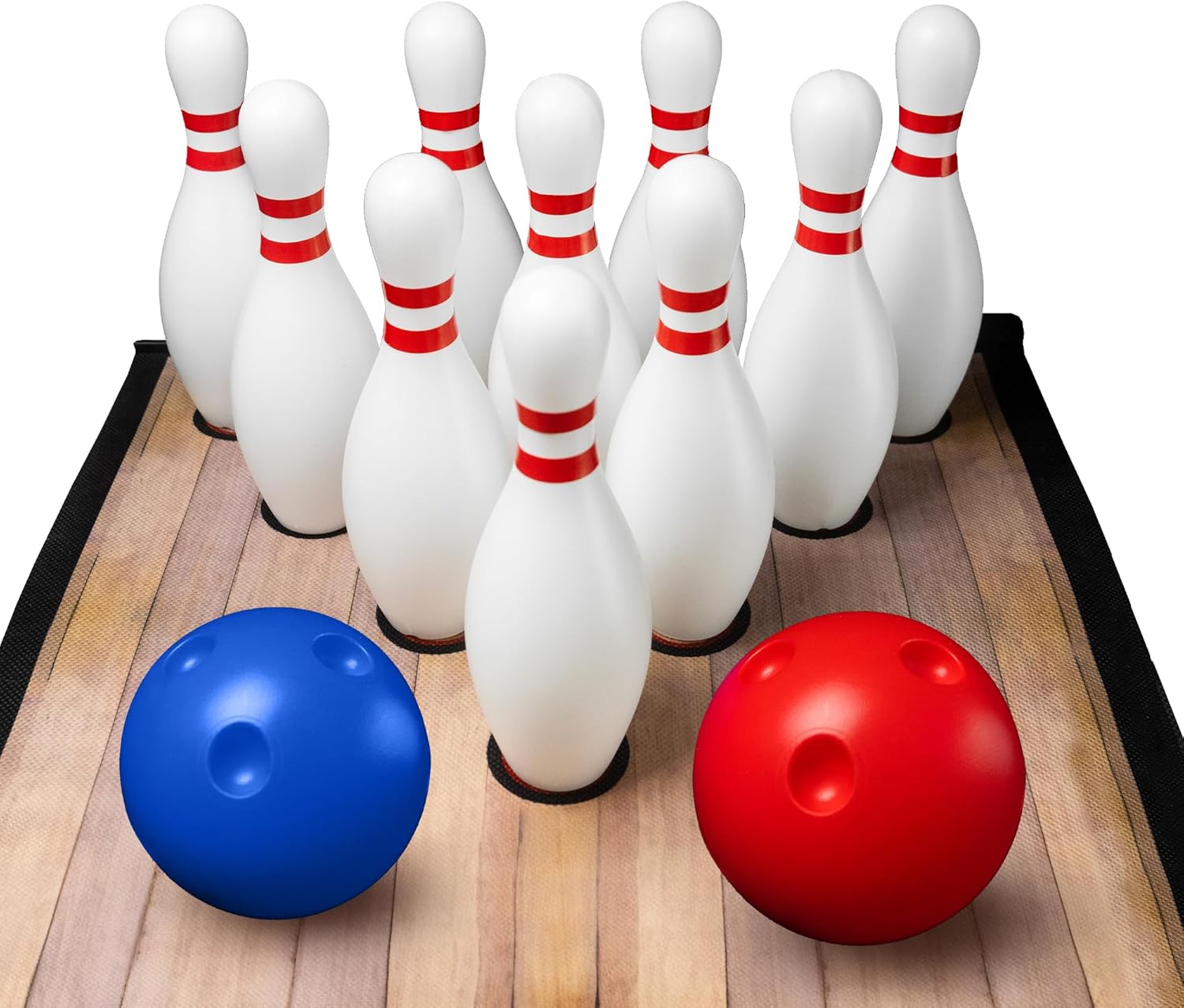 ActiveJoy Mini Kids Bowling Set - Fun Indoor Bowling Games